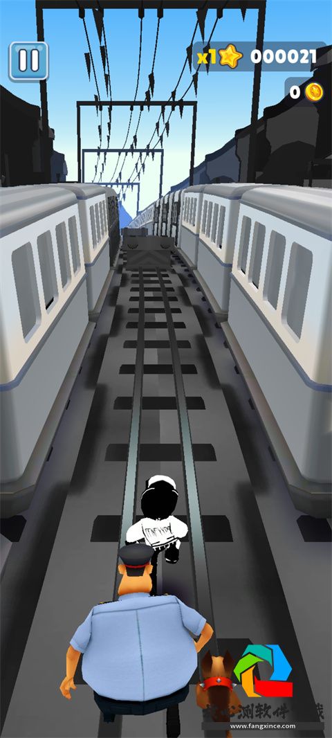 地铁跑酷南枫7.0黑白长安